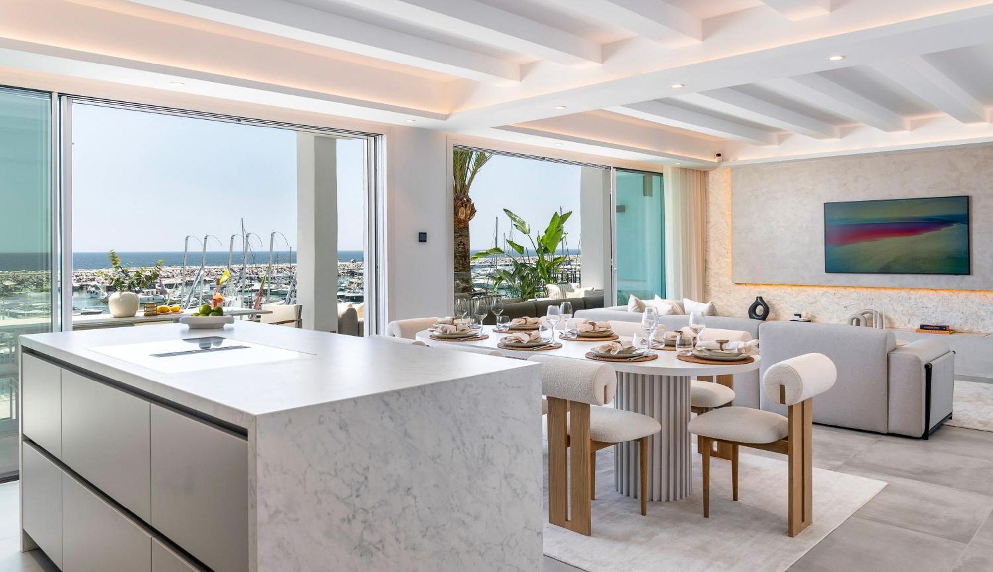 224 -Luxury Selection- Puerto Banus Marbella Front Line Duplex Penthouse Apartment Exterior photo